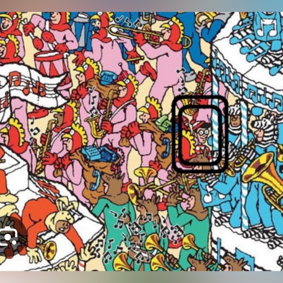 NWT, Loungefly Where’s Waldo: All Over Print Zip Wallet, Large , 100% Authentic - Picture 11 of 11